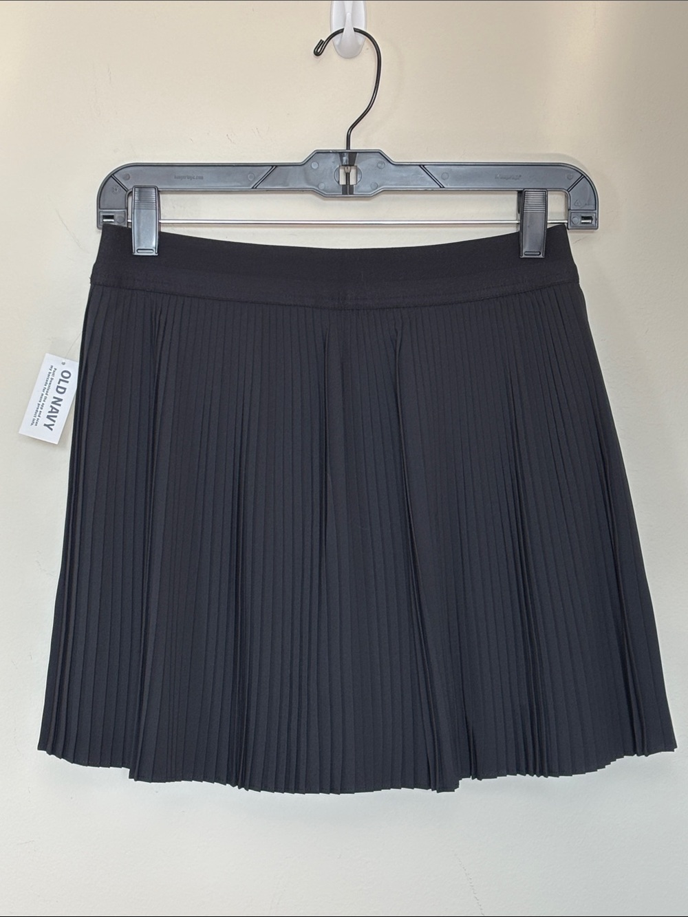 Old Navy Women’s Black Pleated Mini Skort Skirt New with Tags